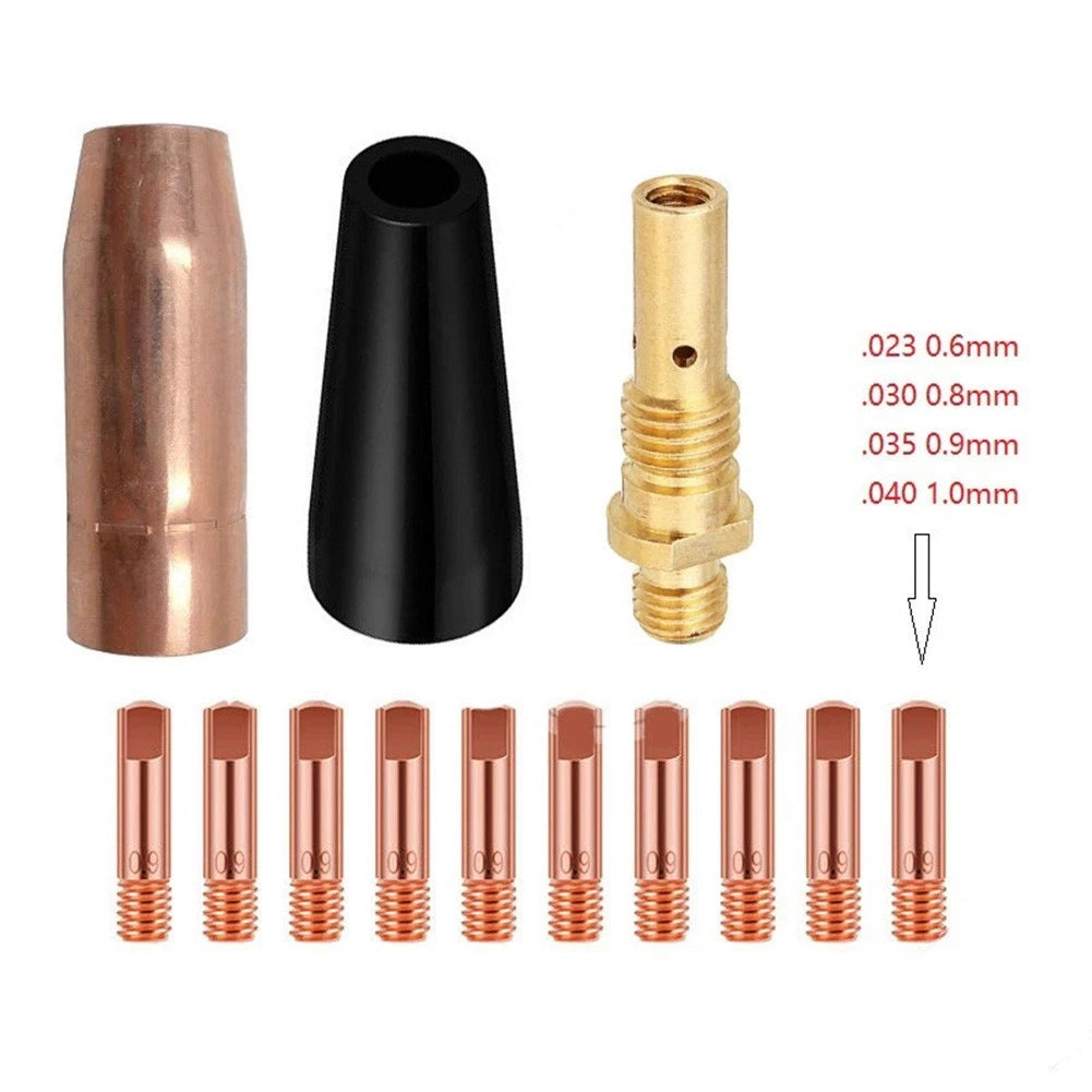 MIG Torch Nozzle Tip Kit for Weld Pak 100/100HD/140HD/175HD (Copper Alloy)