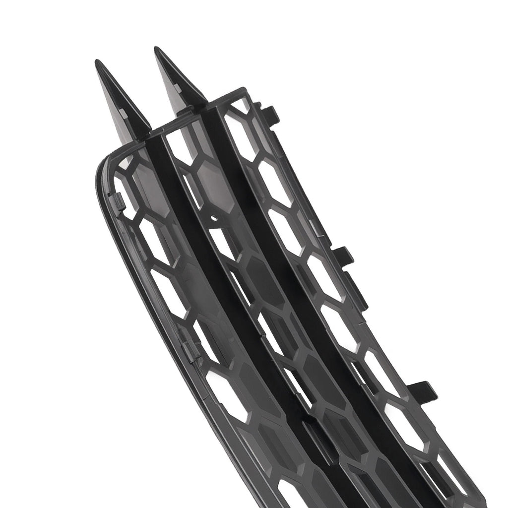 2X Front Bumper Fog Grille Bezel for Audi A6 C7 (2012-2015)