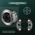 4X 1" Wheel Adapters 4x100 to 4x114.3 (12x1.5) for Honda Accord Civic Fit