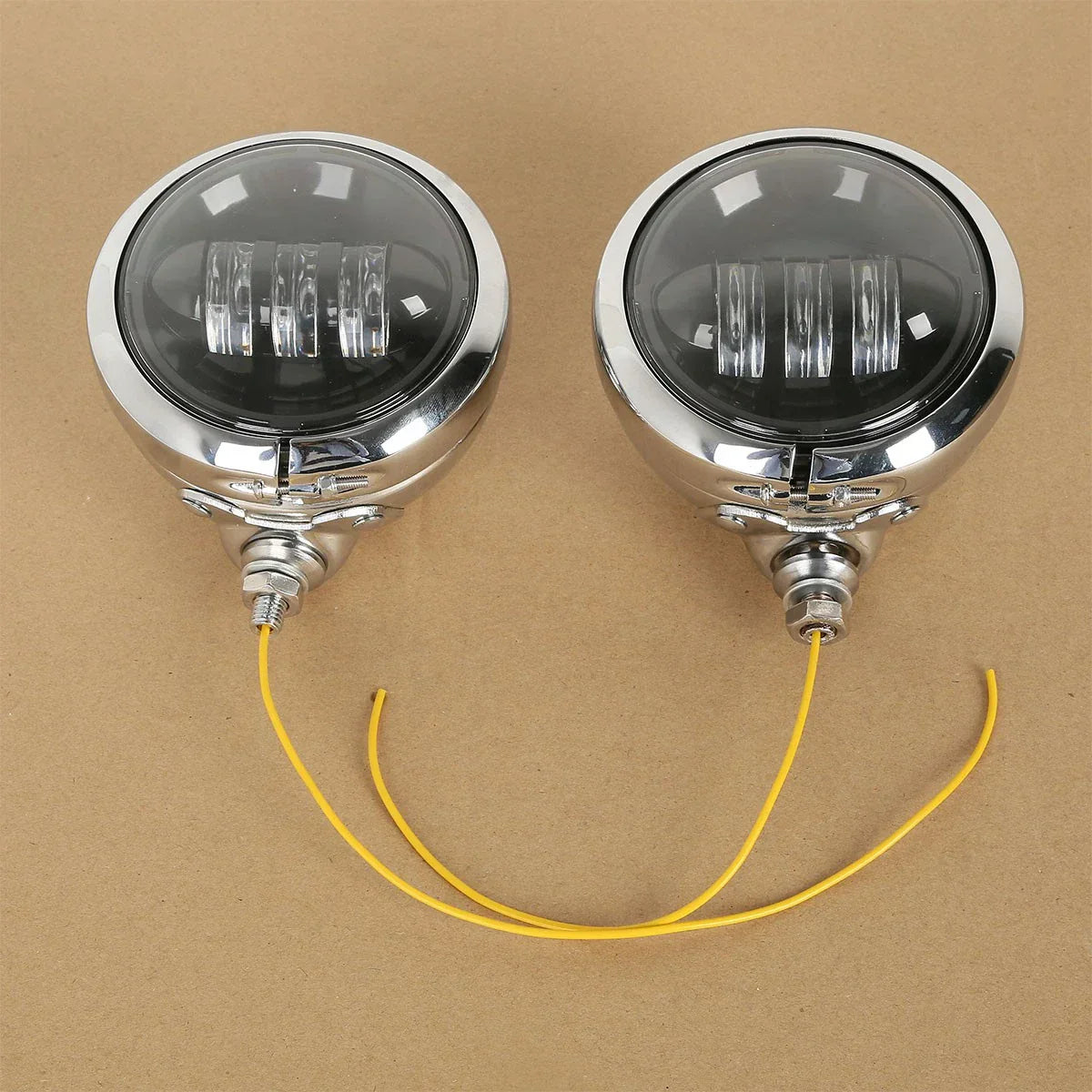 4.5" LED Auxiliary Spotlight Fog Passing Lights for Harley