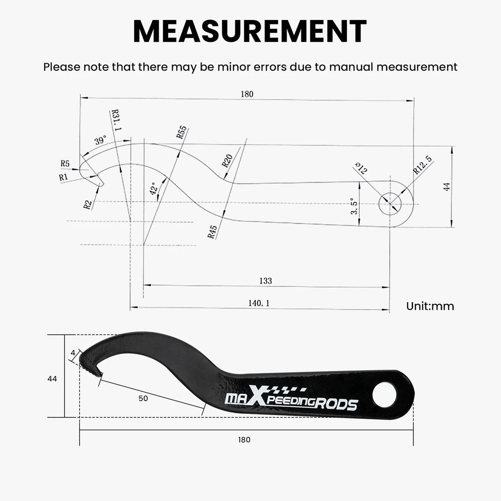 Coilover Adjustment Tool Set for Aftermarket Coilovers (Universal)