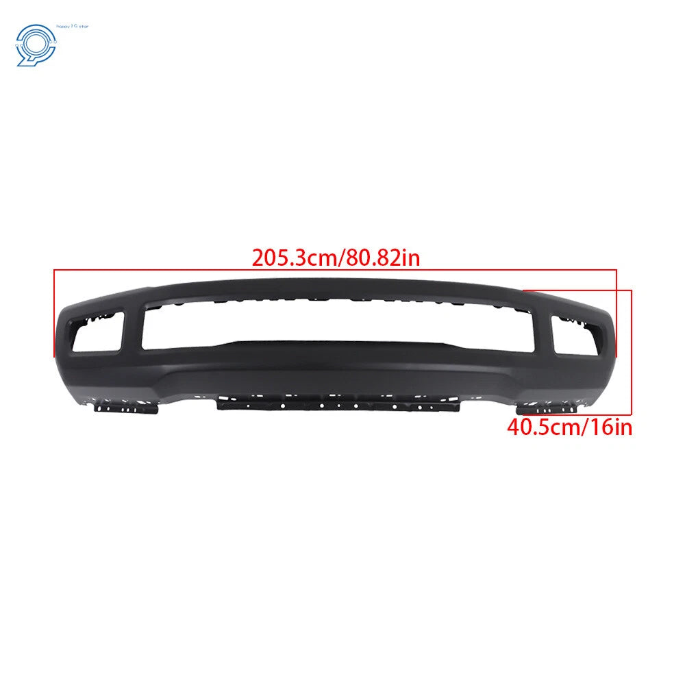 Black Steel Front Bumper for Ford F-250 F-350 Super Duty (2017–2019)