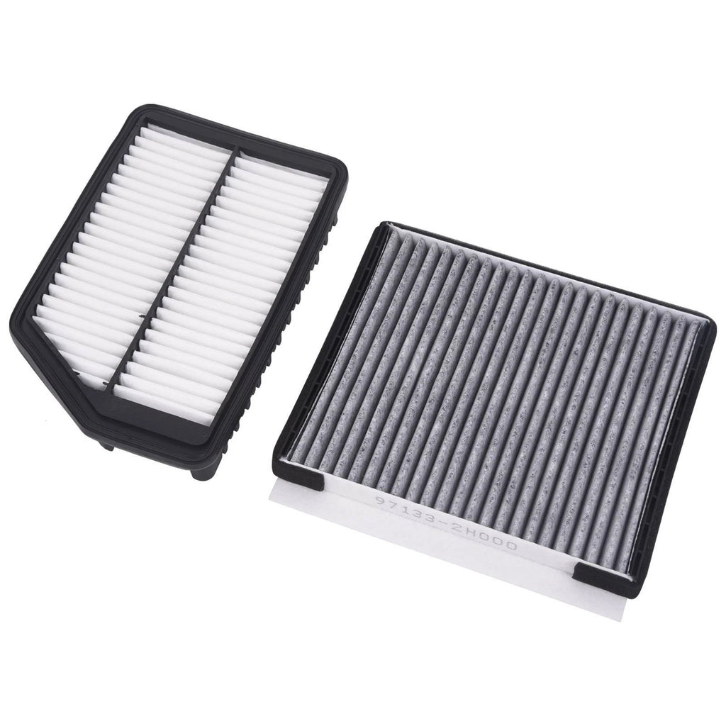 Engine & Cabin Air Filter for Hyundai Elantra (2011-2016) Kia Forte (2014-2018)