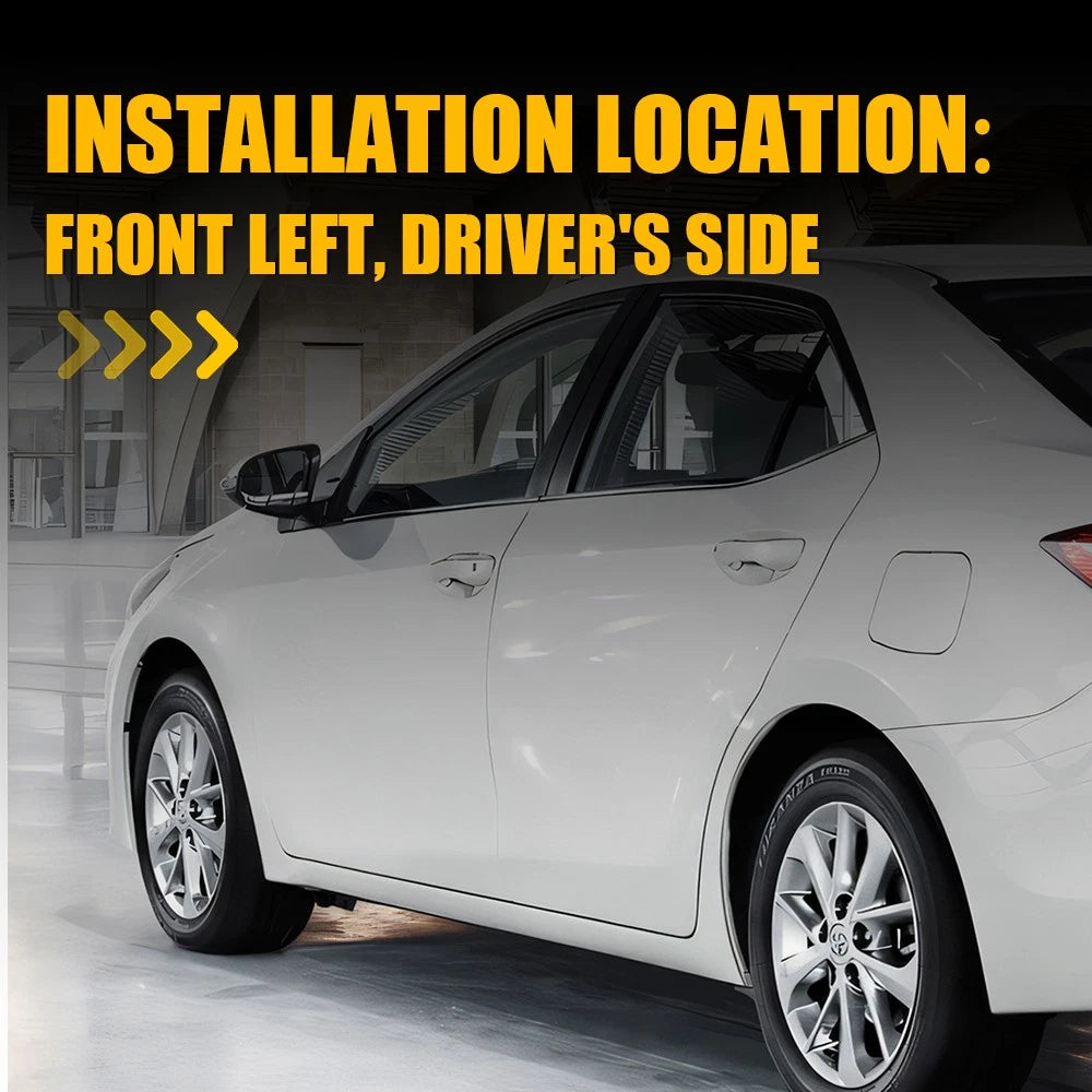 Heated Mirror Glass for Toyota Corolla Sedan (2014–2019) Driver Side