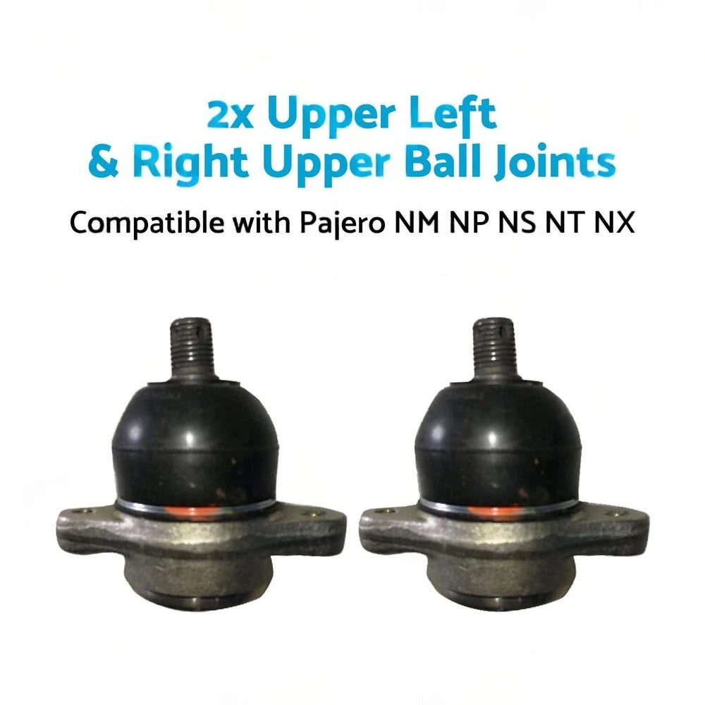 2X Upper Front Ball Joints for Mitsubishi Pajero (1999–2013)