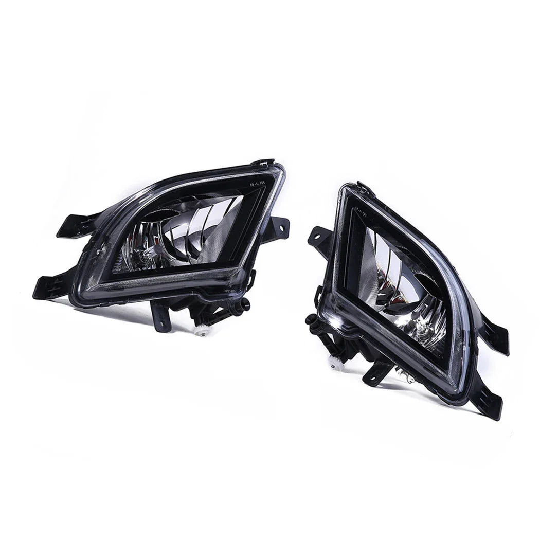 Front Bumper Clear Lens Fog Light Lamp 2 x for VW Jetta (2015–2018)