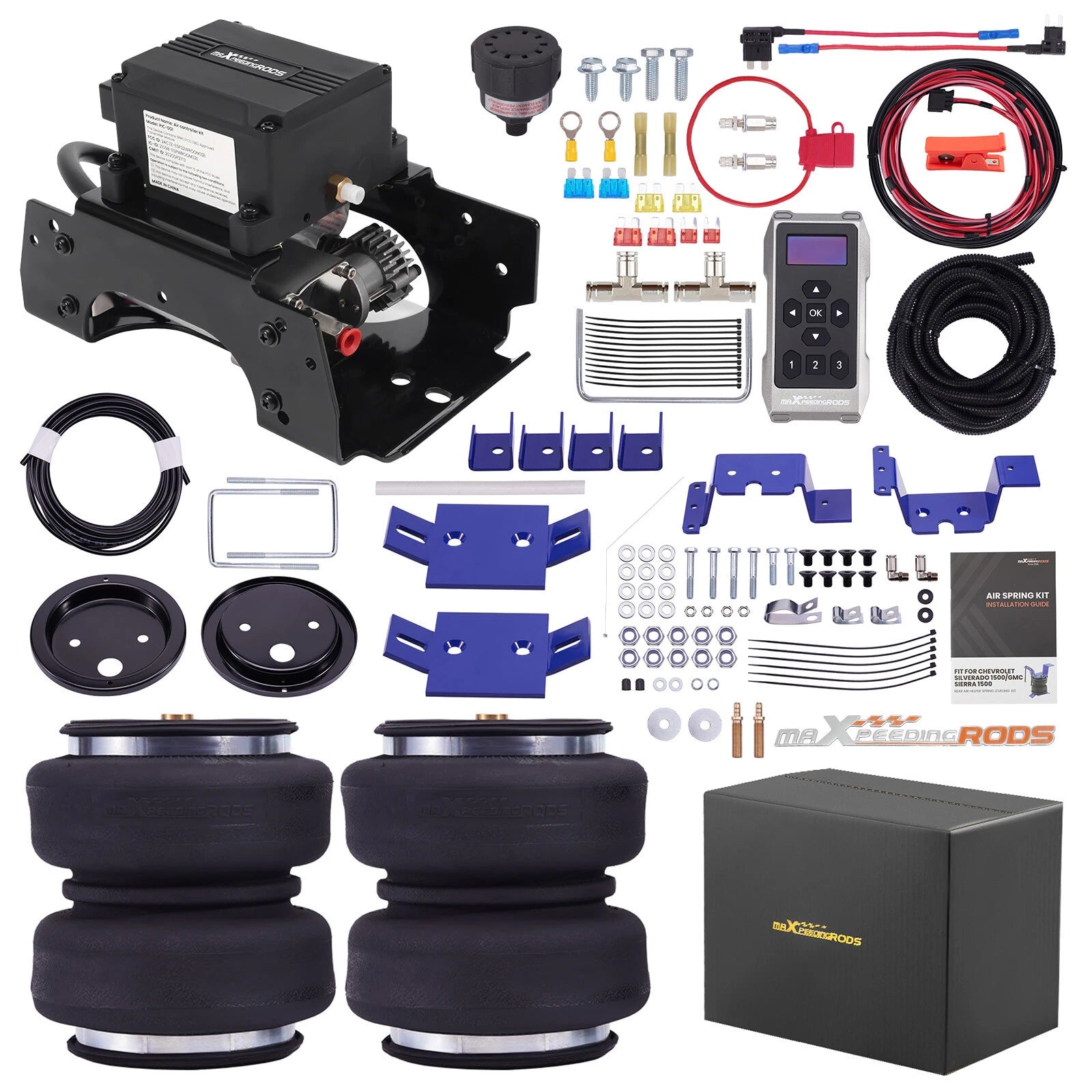 Air Spring Bag with Air Controller Kit for GMC Sierra 1500 Limited (2019)