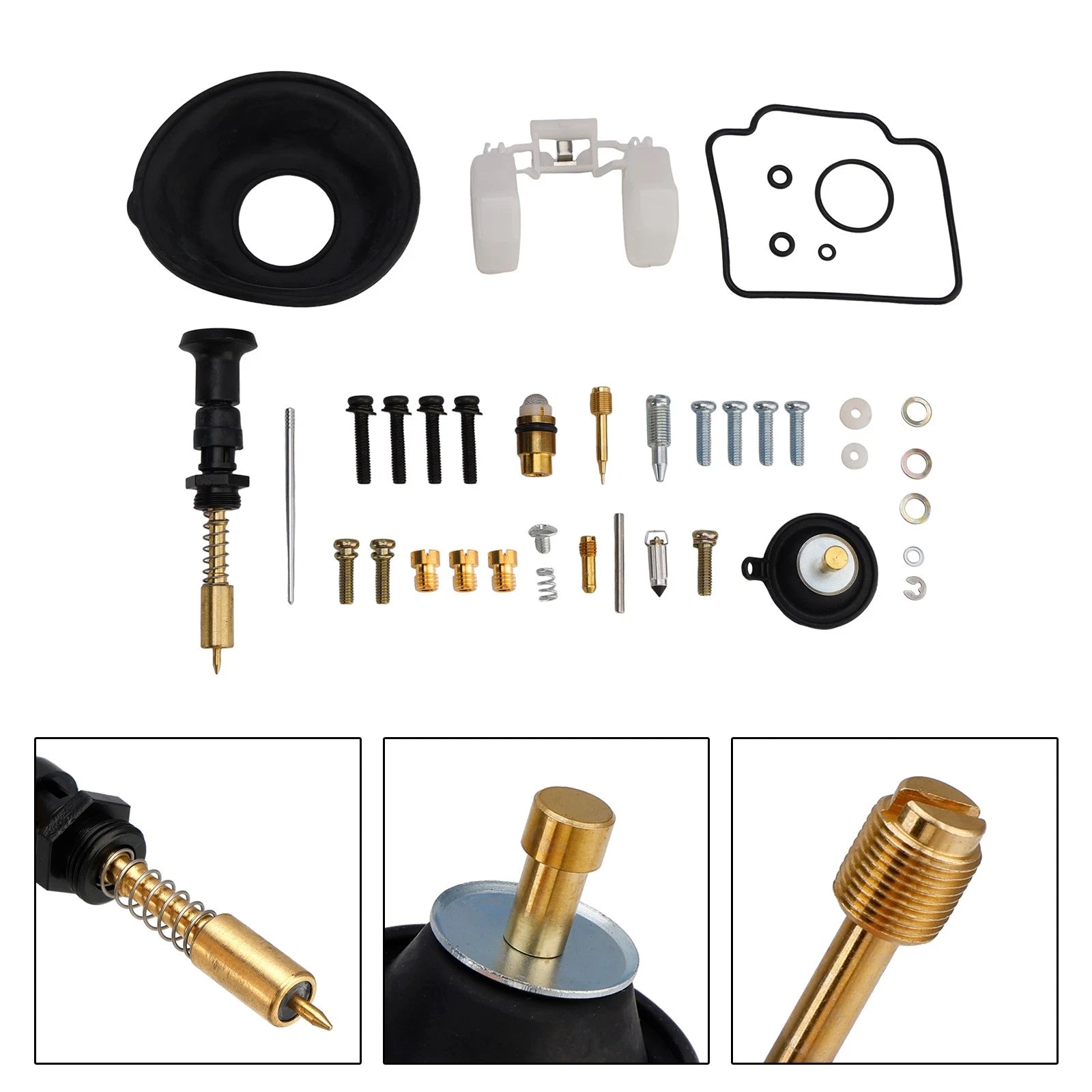 Carburetor Rebuild Repair Kit for Yamaha SR400 SR500 (1992–2000)