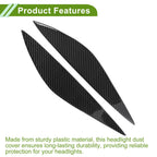 Headlight Eyebrow Eyelid Cover for Mercedes-Benz C-Class (2008–2011)