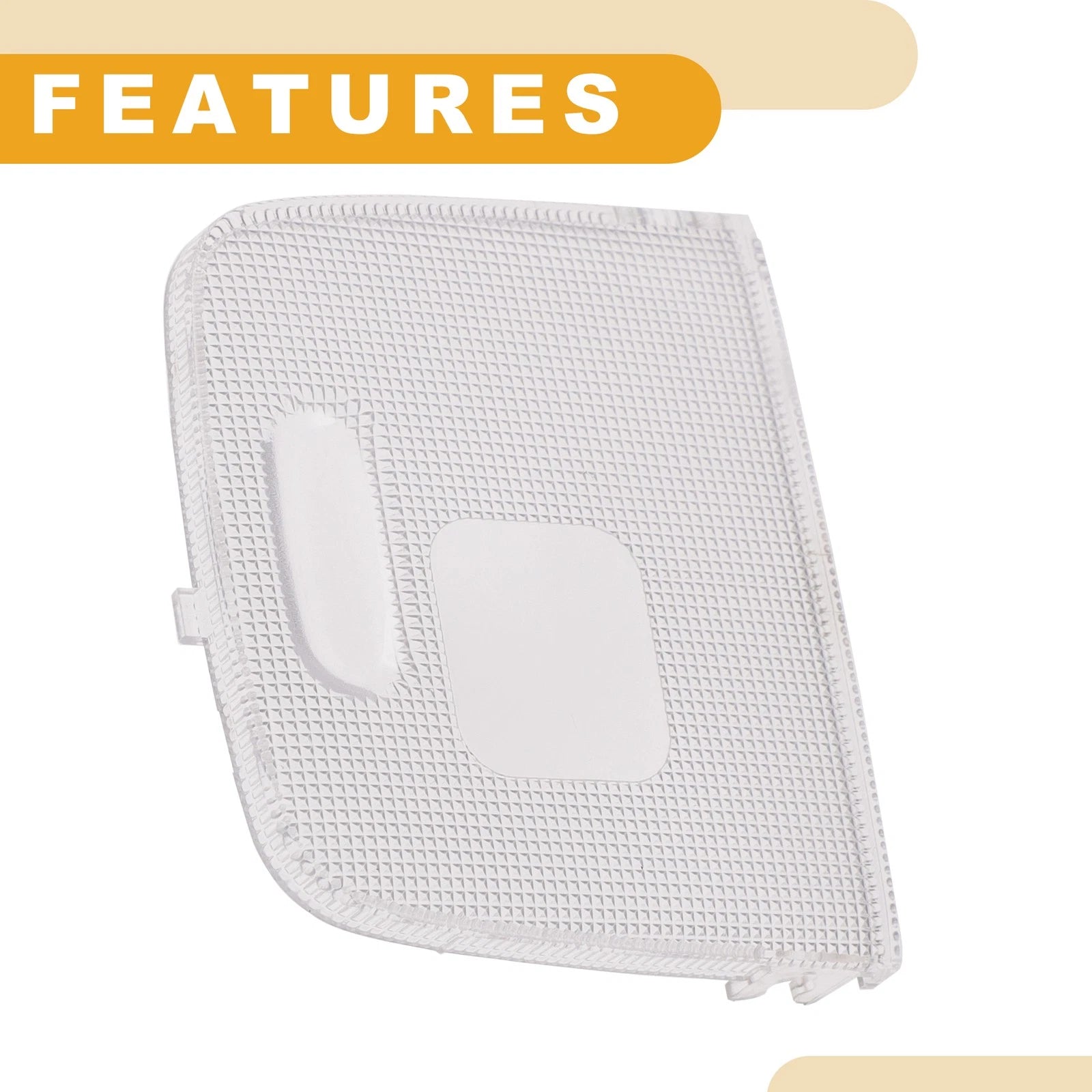 1pc Rear Left Interior Light Cover for Toyota Camry (2006–2011) No.8124106060
