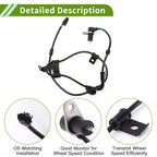 ABS Wheel Speed Sensor for Hyundai Elantra (1996-1998)