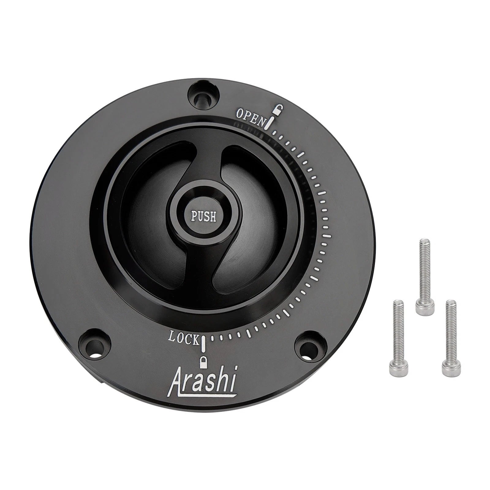 Gas Fuel Cap Tank Cover Keyless for Honda CB500F (2013–2016) CB500R (2016–2023) CB500X (2016–2023)