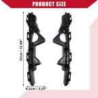 Pair Rear Bumper Bracket for Toyota RAV4 (No.521560R030/521550R030)