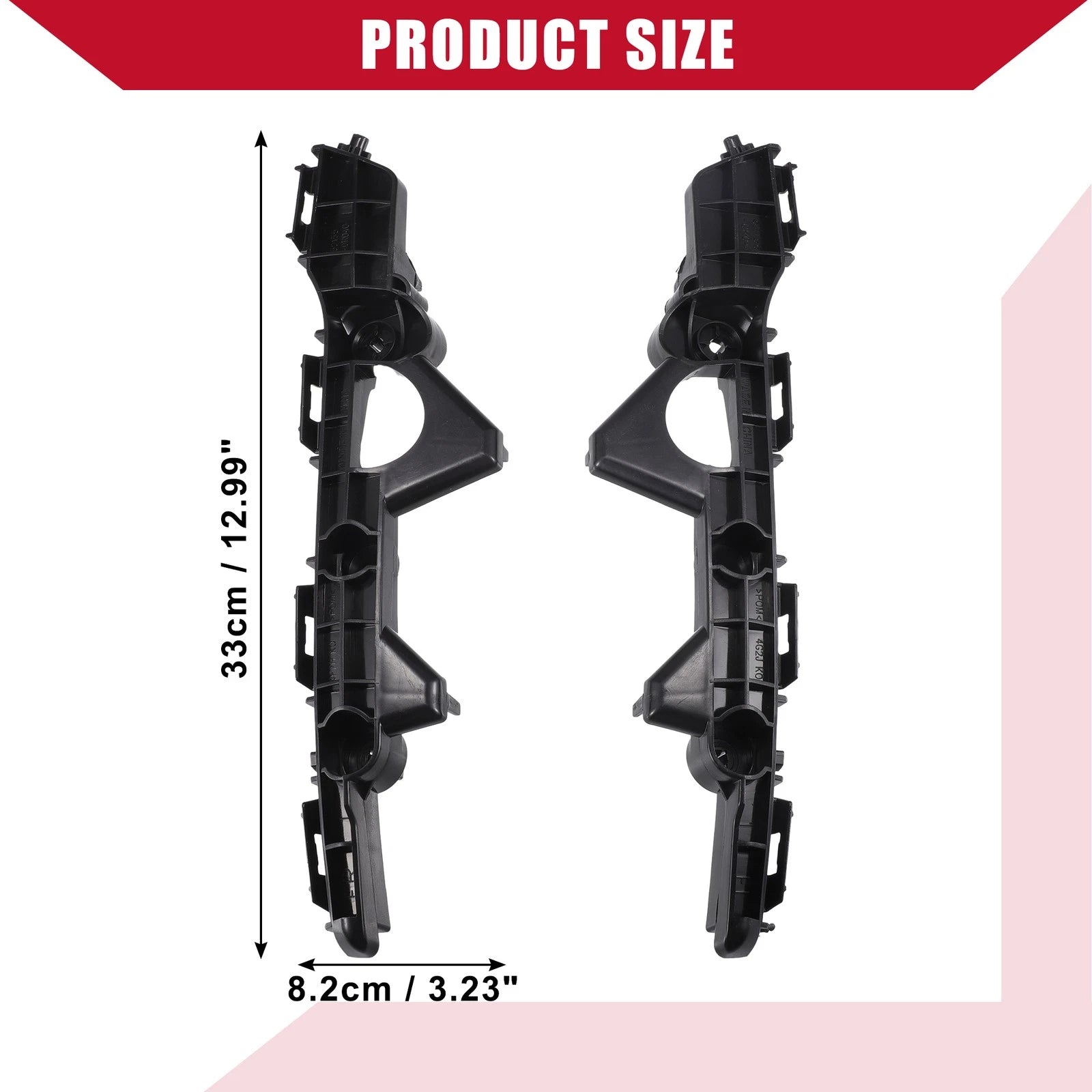 Pair Rear Bumper Bracket for Toyota RAV4 (No.521560R030/521550R030)