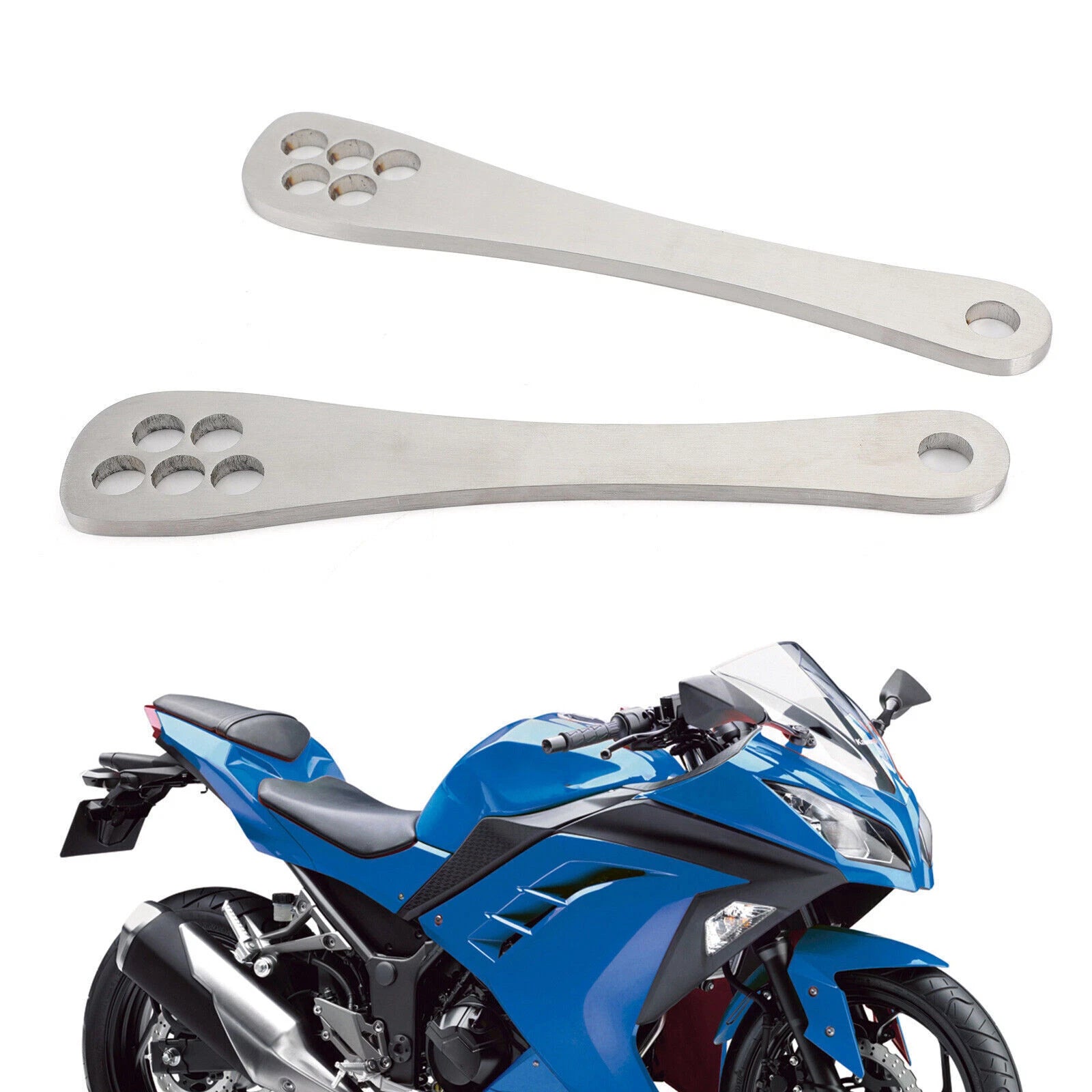 Adjustable Suspension Drop Link Kit for Kawasaki Z800 Ninja 250 300 (2013–2017)