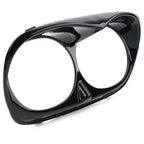 Black Headlight Bezel Scowl Outer Fairing for Harley Road Glide (1998-2013)