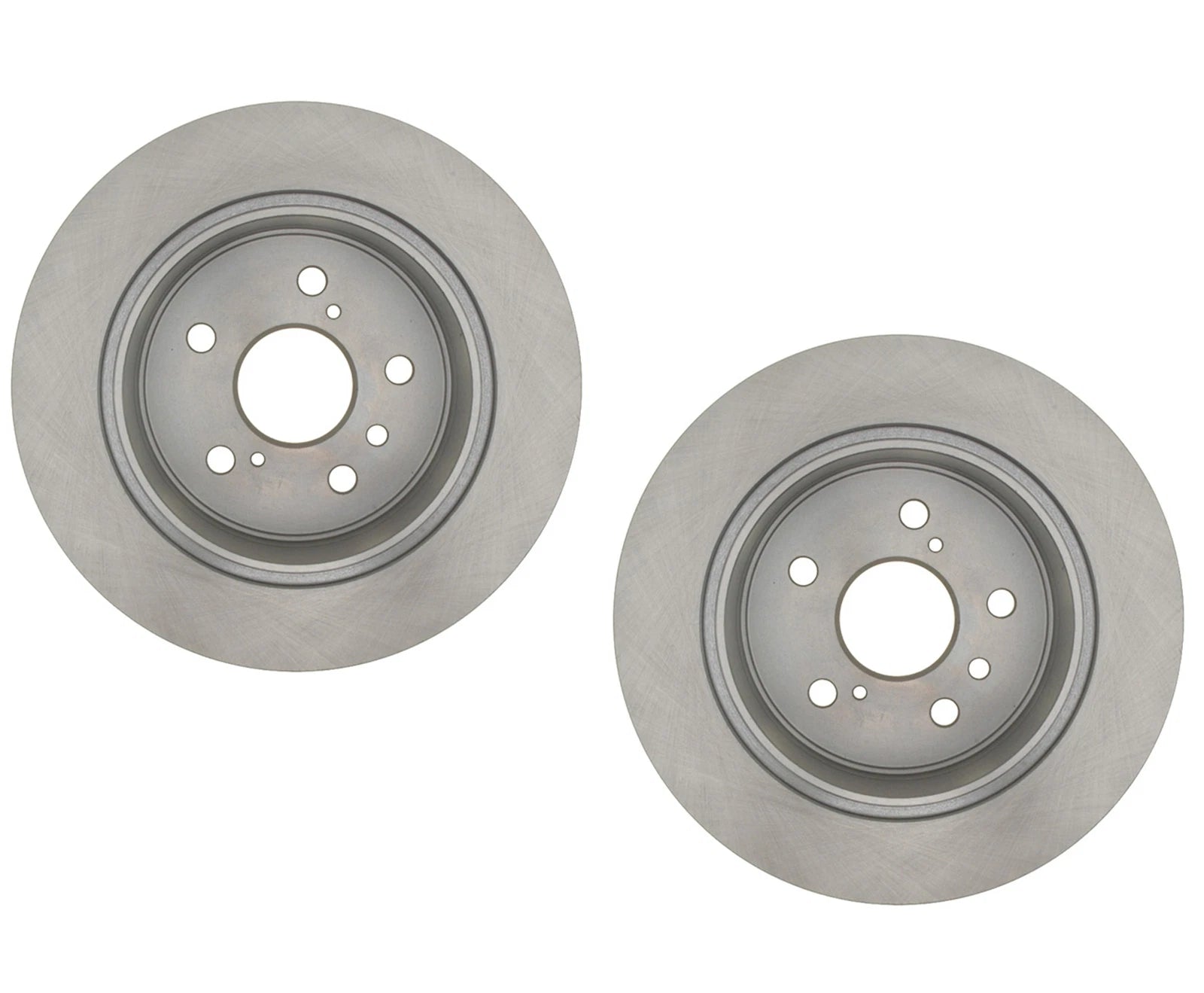 Set of 2 Solid Rear Disc Brake Rotors Dia 282 mm for Lexus Toyota