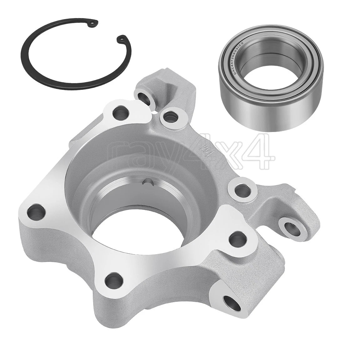 Left Wheel Bearing Carrier & Bearing Ring Kit for Polaris RZR Turbo XP (2017–2021)