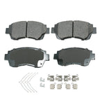 Front Brake Kit with 275mm Drilled Rotors & Akebono Ceramic Pads for ES300, Avalon, Camry (1992–2006)