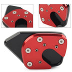 Kickstand Extension Pad for Honda X-ADV XADV 750 (2017-2018) - Red
