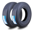 2X Free Country 225/75R15 Trailer Tires 10PR with Scuff Guard