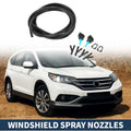 Set of 2 Front Windshield Washer Nozzles No. 86636FG051 for Subaru Impreza 