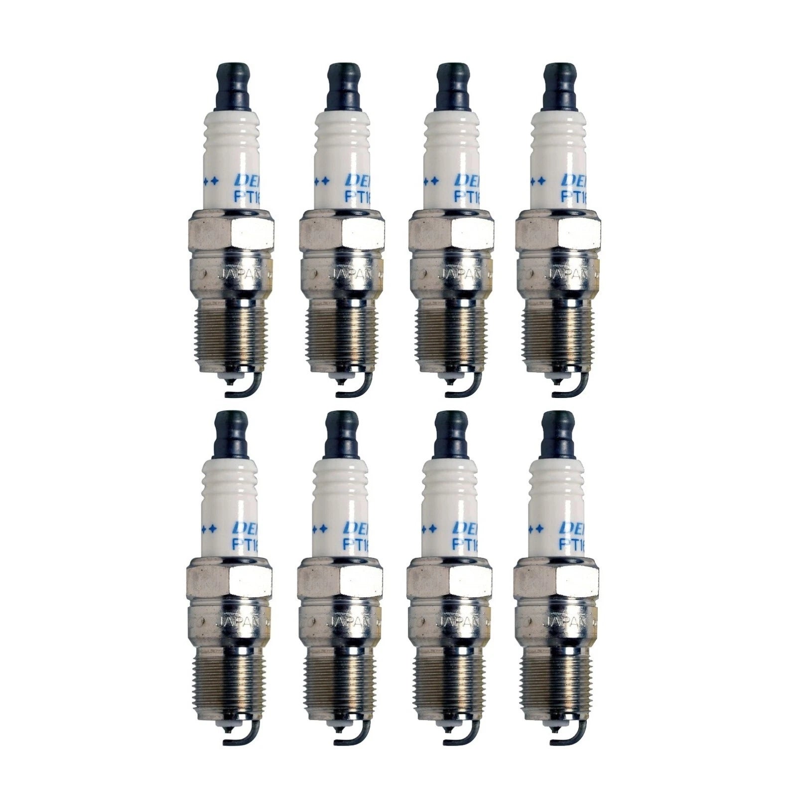 Set of 8 Denso Double Platinum Spark Plugs for Buick Chevy Ford GMC