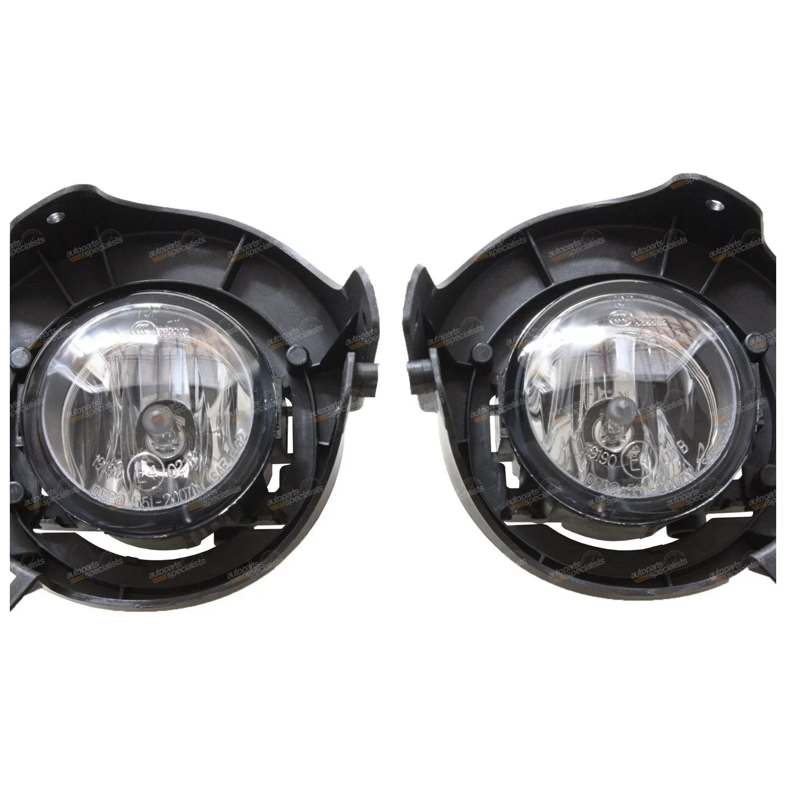LH+RH Fog Lights Pair for Nissan Navara D40/Pathfinder R51