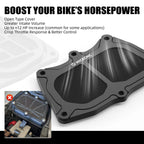 CNC Vented Air Box Cover with Filter Screen for KTM Duke 125 200 250 390 (2017–2023)