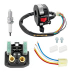 Start Stop Switch & Starter Relay Plug Spark Kit for Yamaha Kodiak 400 (2000–2001)