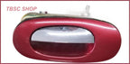 Rear Left Door Handle for Jaguar XJR XJ6 XJ12 (1995–1997) Red CFS