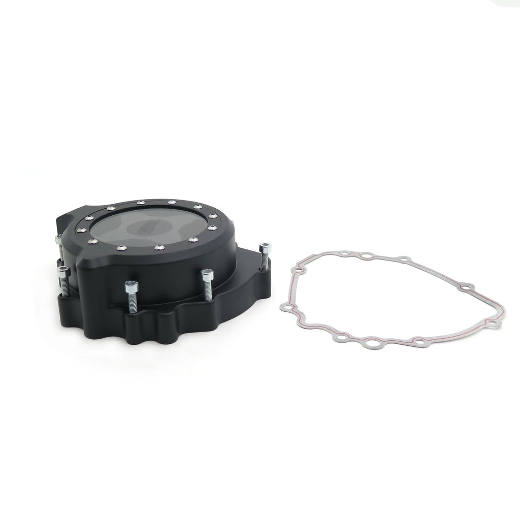 Black Left Engine Stator Cover for Honda CBR 600RR (2003–2006) w/ Gasket