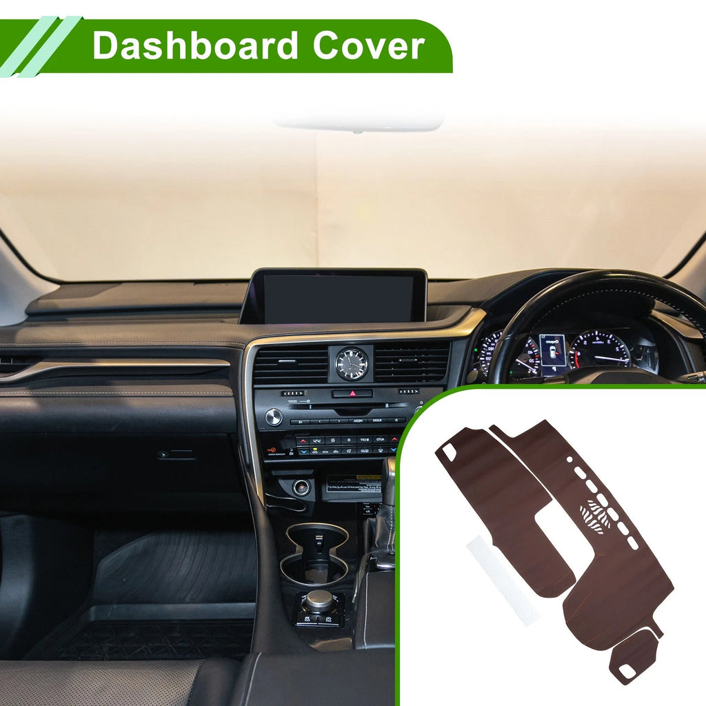 Dashboard Cover for Lexus RX350 (2016–2019) Dash Mat Carpet Brown