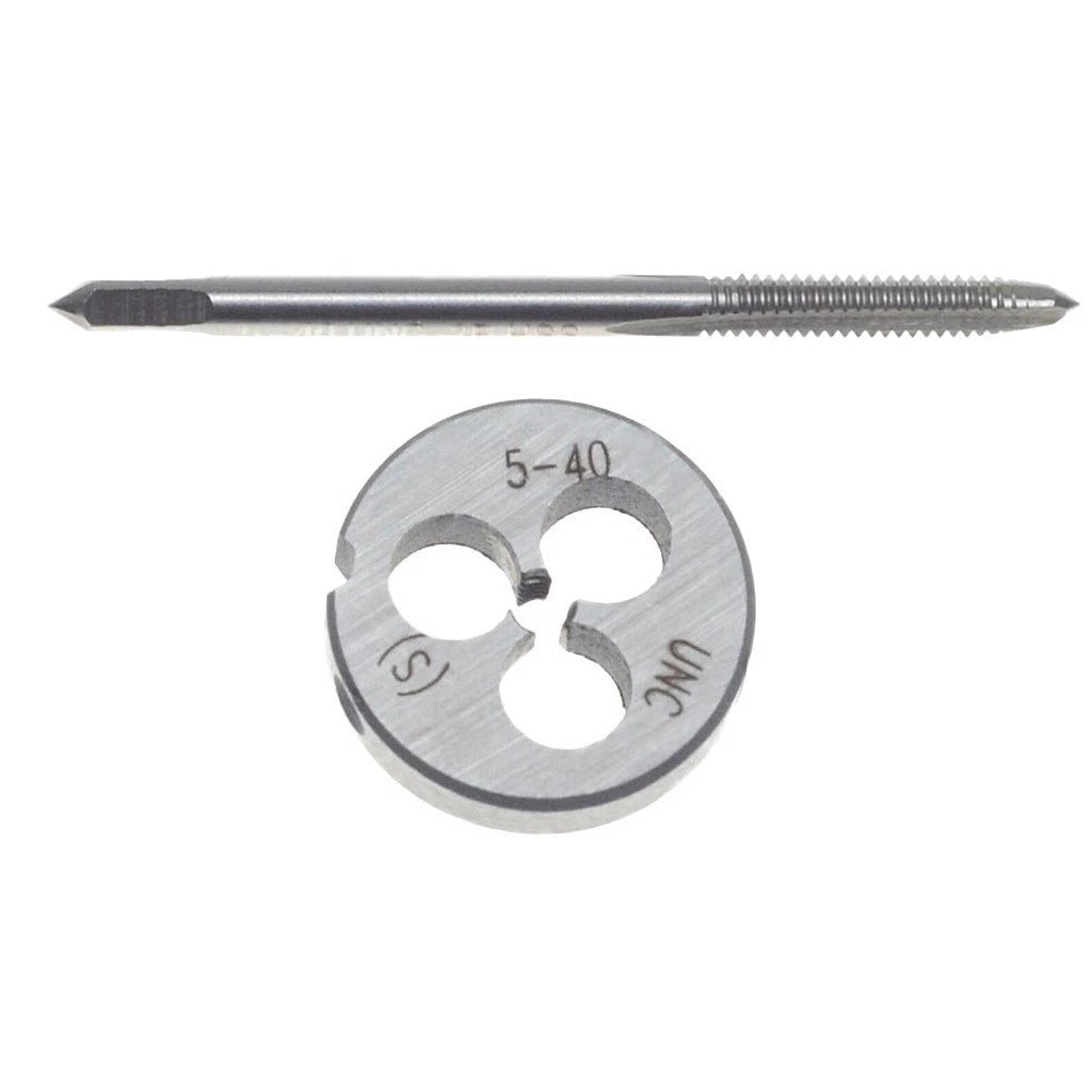 HSS 5-40 UNC Right Hand Thread Tap and Die Set for Cutting Tools