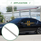 2pcs Weatherstrip Window Seal No. 72450T2AA01 for Honda Accord 