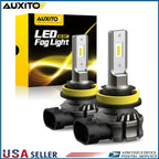 Canbus LED Fog Light Bulbs H11 H16 H8 for Audi BMW Mercedes