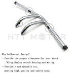 6" Rise Whiskey Handlebar for Harley Davidson (1982–Present)