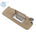 Right Beige Sun Visor with Light for Honda Pilot (2017-2021)