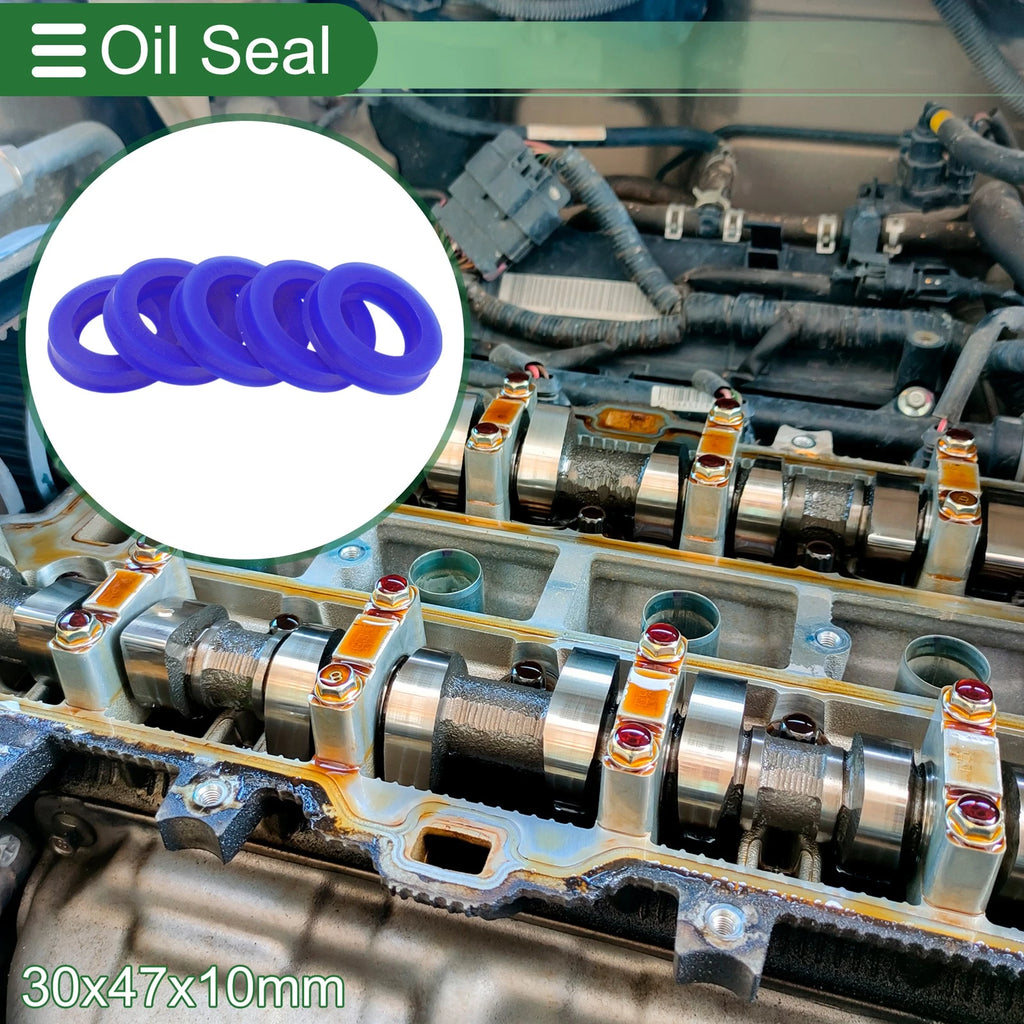 Set of 5 Oil Seal Rotary Shaft Seal 30x47x10mm for Various Models