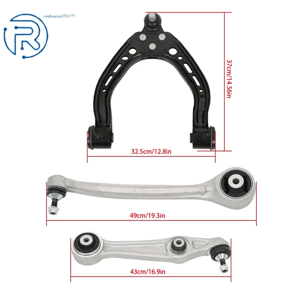 Set of 6 Control Arms for Tesla Model S (2012-2018)