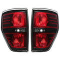 Set of 2 Rear Tail Lights Brake Lamp for Ford F150 (2009–2014)
