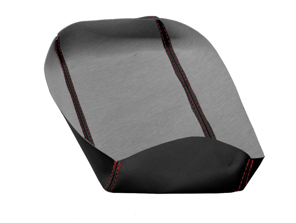 Console Lid Armrest Cover for Acura TLX (2021–2023) Red Stitch