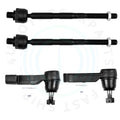 Set of 4 Front Rear Sway Stabilizer Bar End Links for Jeep Liberty (2008–2012)