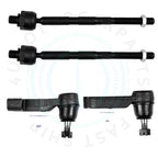 Set of 4 Front Rear Sway Stabilizer Bar End Links for Jeep Liberty (2008–2012)