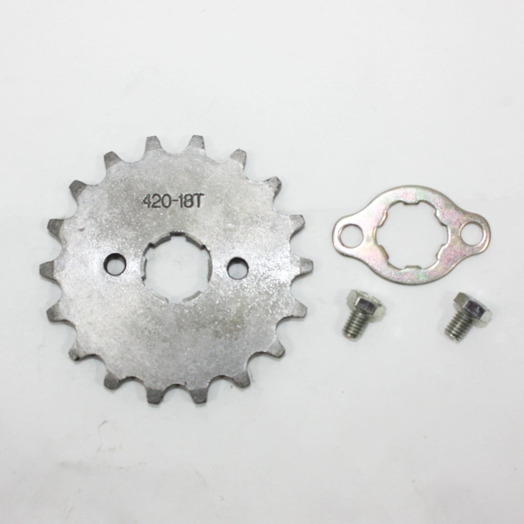18T 20mm Front Sprocket Cog for PIT TRAIL QUAD DIRT BIKE ATV