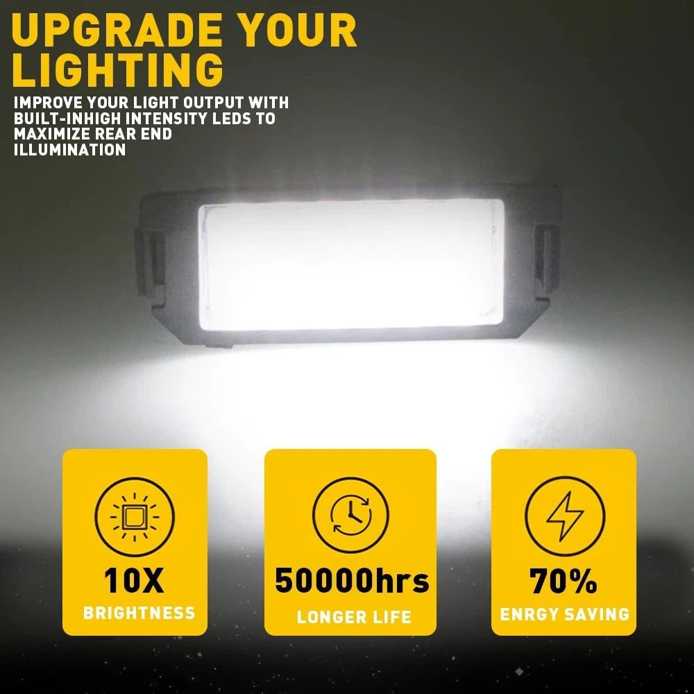 2X LED License Plate Lights for Hyundai Coupe GK (2002–2010) & Kia Rio (2005–2011)
