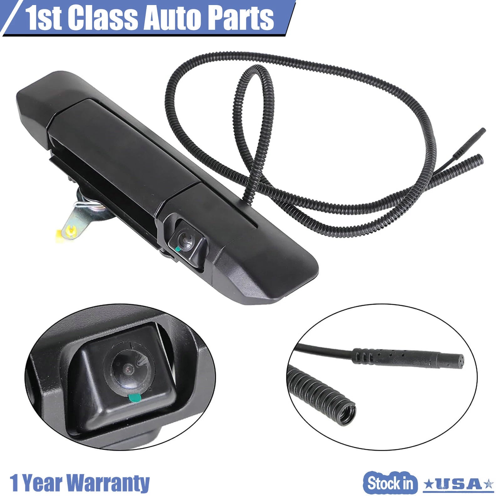 Tailgate Handle with Backup Camera for Toyota Tacoma (2005-2014)