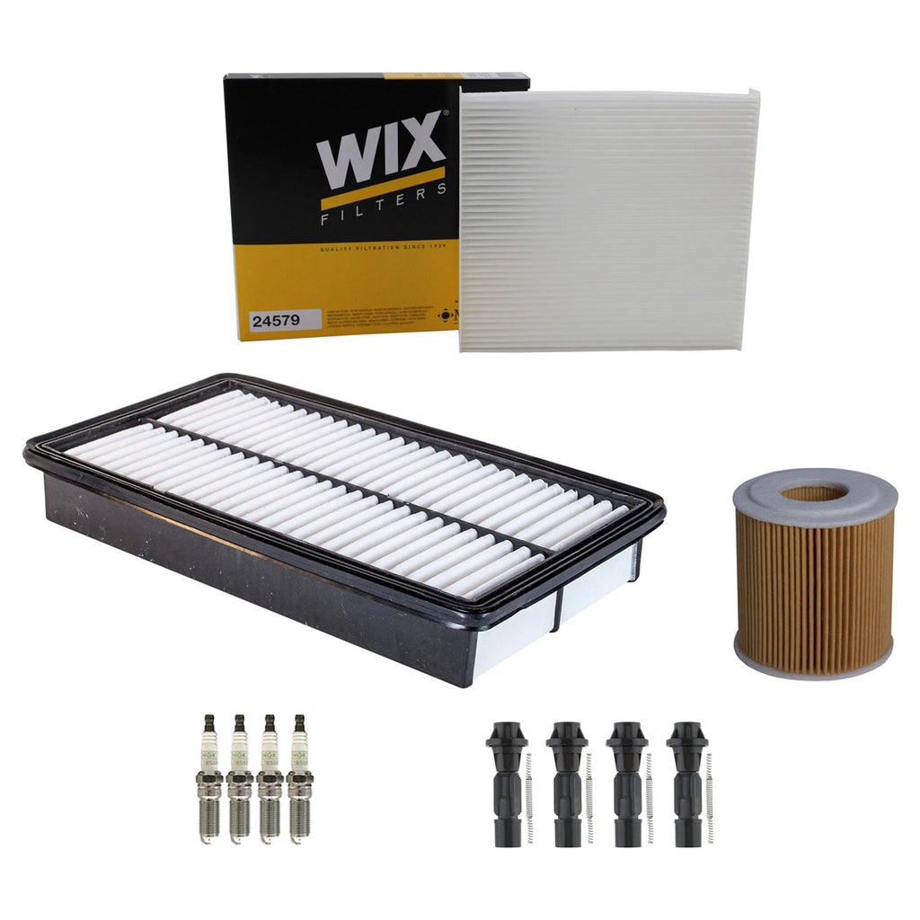 Denso Tune Up Kit & NGK 4 Spark Plugs for Mazda 6 2.3L L4 (2007)