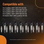 Set of 8 Ignition Coils & Spark Plugs for Cadillac SRX (2007-2009)