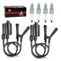 Ignition Coil Pack & Spark Plug for Honda Shadow VLX 600 (1988-2007)